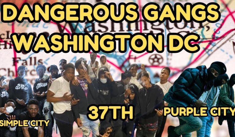 The Most Dangerous Gangs in Washington DC, (DMV Area)