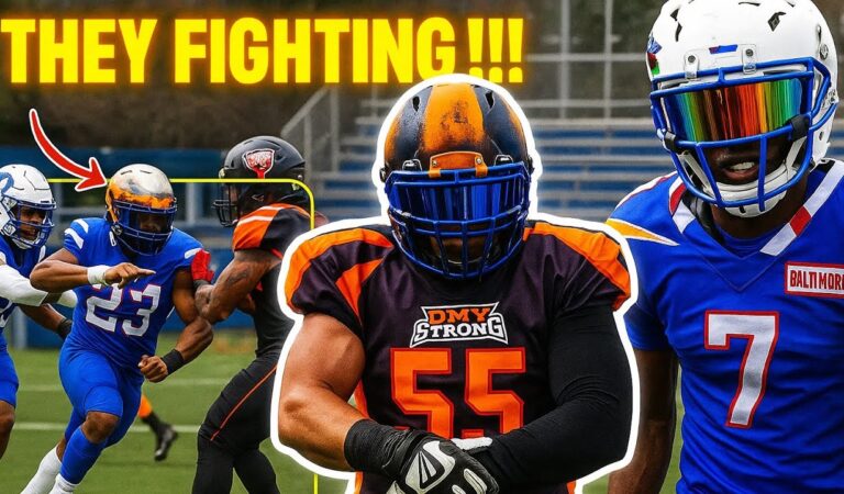 WILD FIGHT at 37U Football Game! (Baltimore Bills vs. DMV Strong)