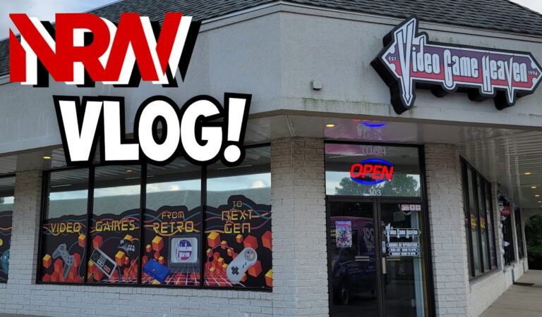 Video Game Heaven! Virginia Beach, Virginia! A NRW VLOG! Nerds Rule The World!