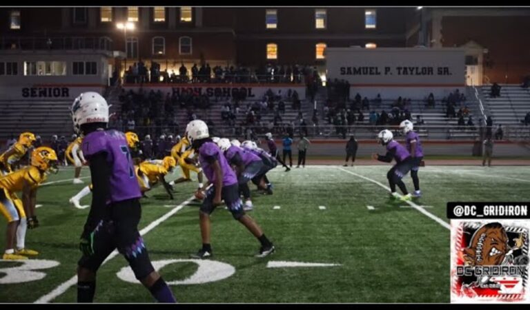 BIGGEST Middle School Football Rivalry in Washington D.C ! ( Johnson Panthers Vs Brookland Breeze )