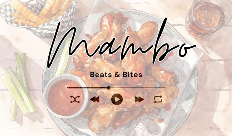 🍗 Mambo LoFi | DC Beats, Sweet Heat & Street Food Soul | Music to cook, eat, travel, be inspired🎶🏙️